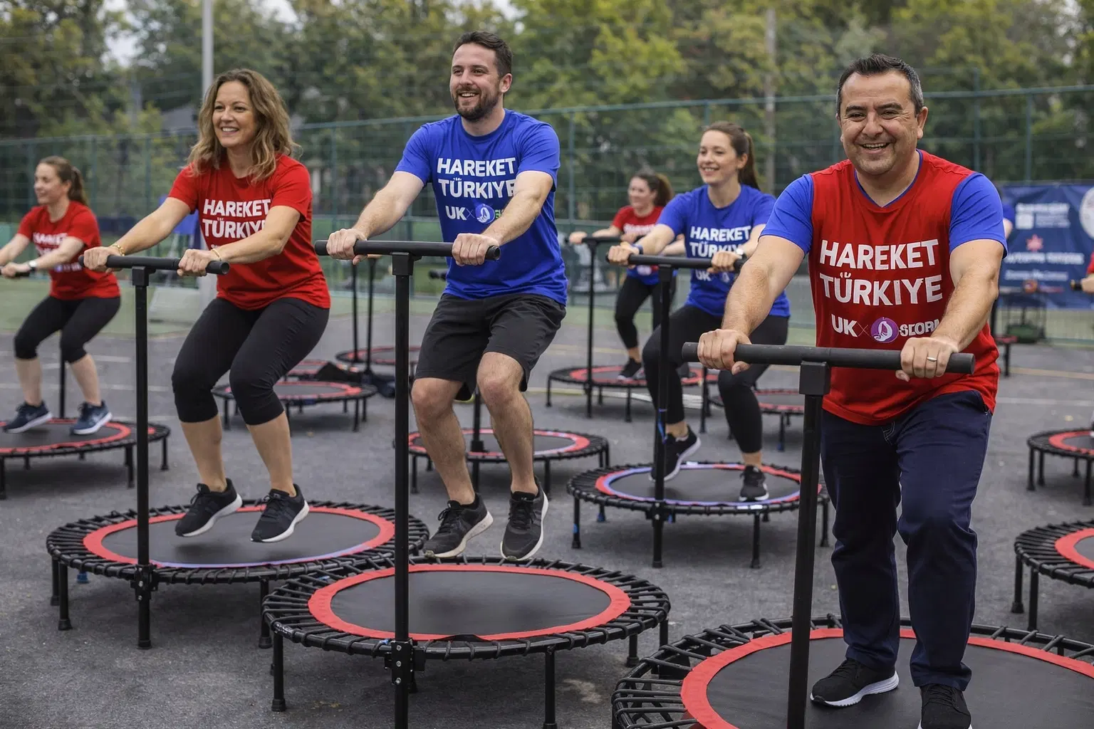 Trambolin Fitness